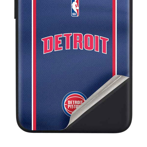NBA Detroit Pistons Jersey Google Pixel 4a Skin